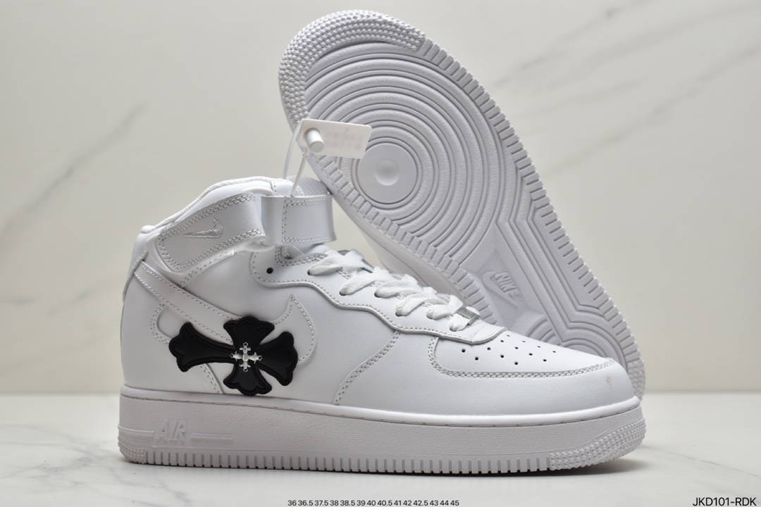 160 耐克Nike Air Force 1 Low  空军一号高帮百搭休闲运动板鞋315122-111