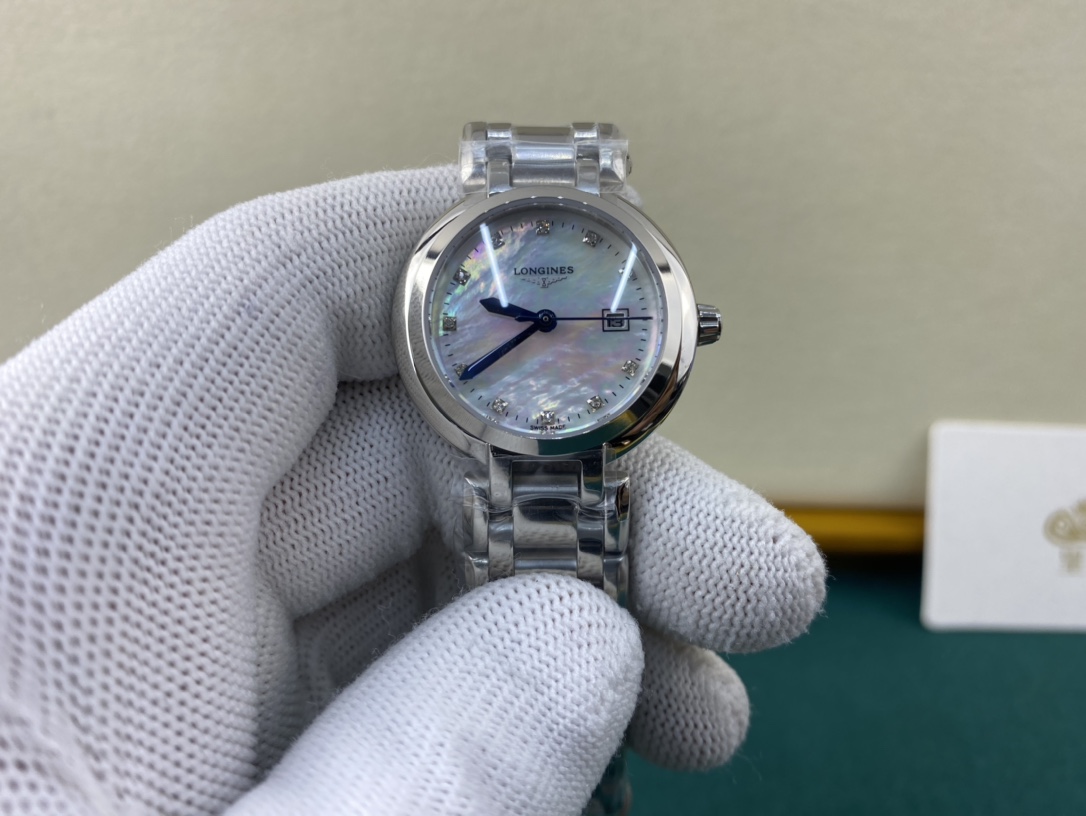 Longines 皇家 浪琴 贝母面最美心月