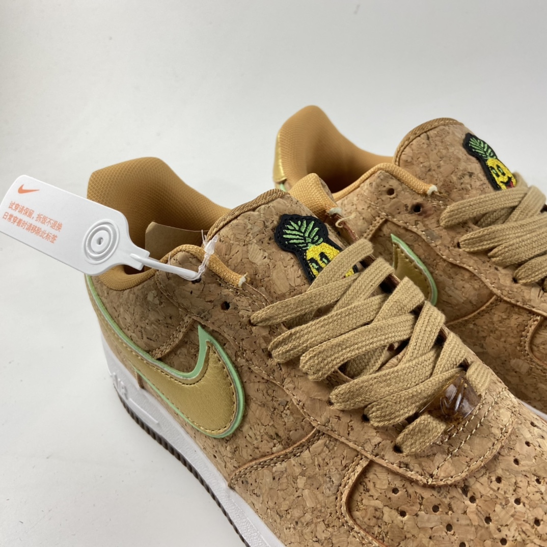 P200  NIKE Air Force 1’07 Low 软木纹色空军一号低帮休闲板鞋 CZ0338-200