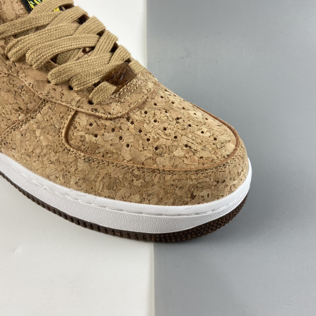 P200  NIKE Air Force 1’07 Low 软木纹色空军一号低帮休闲板鞋 CZ0338-200