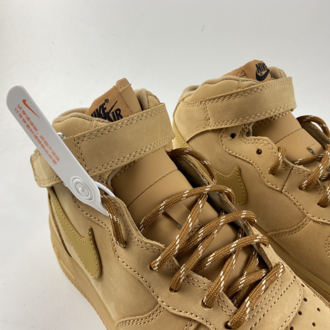 P260  NIKE Air Force 1 ’07 Mid”Wheat/Flax”空军一号板鞋DJ9158-200