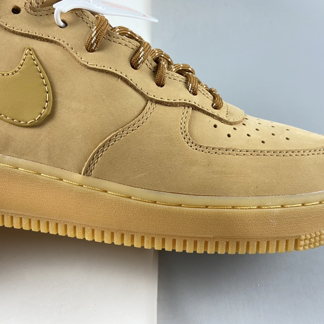 P260  NIKE Air Force 1 ’07 Mid”Wheat/Flax”空军一号板鞋DJ9158-200