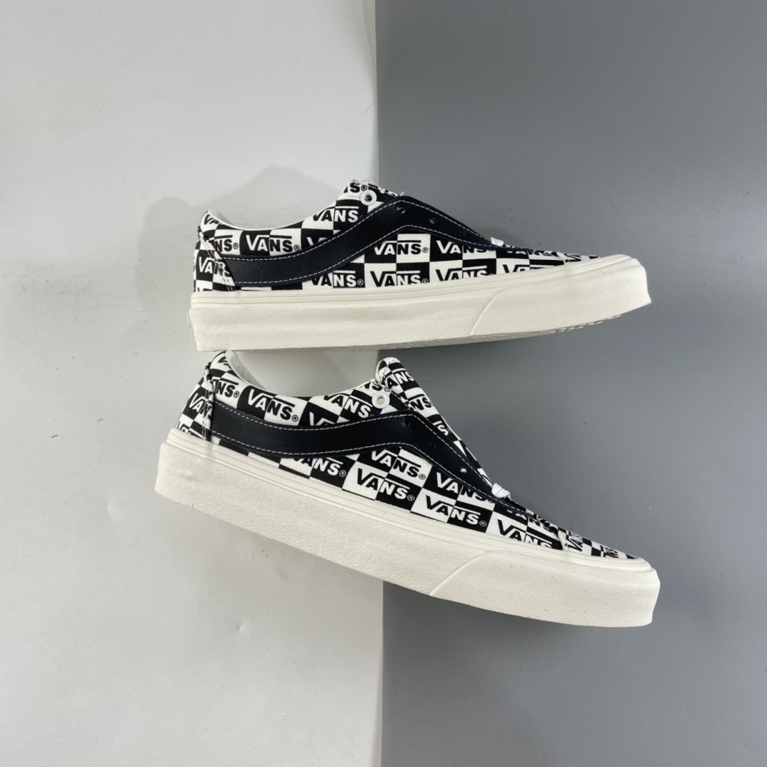 P150  VANS BOLD NI 黑白LOGO印花板鞋休闲鞋 VN0A5DYA9HG