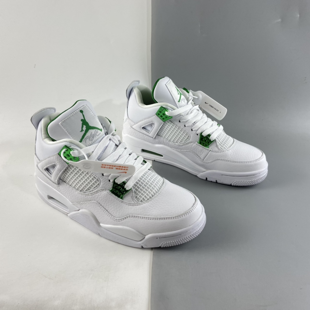 P380  Air Jordan 4““Pine Green”AJ4 乔4白绿  CT8527-113