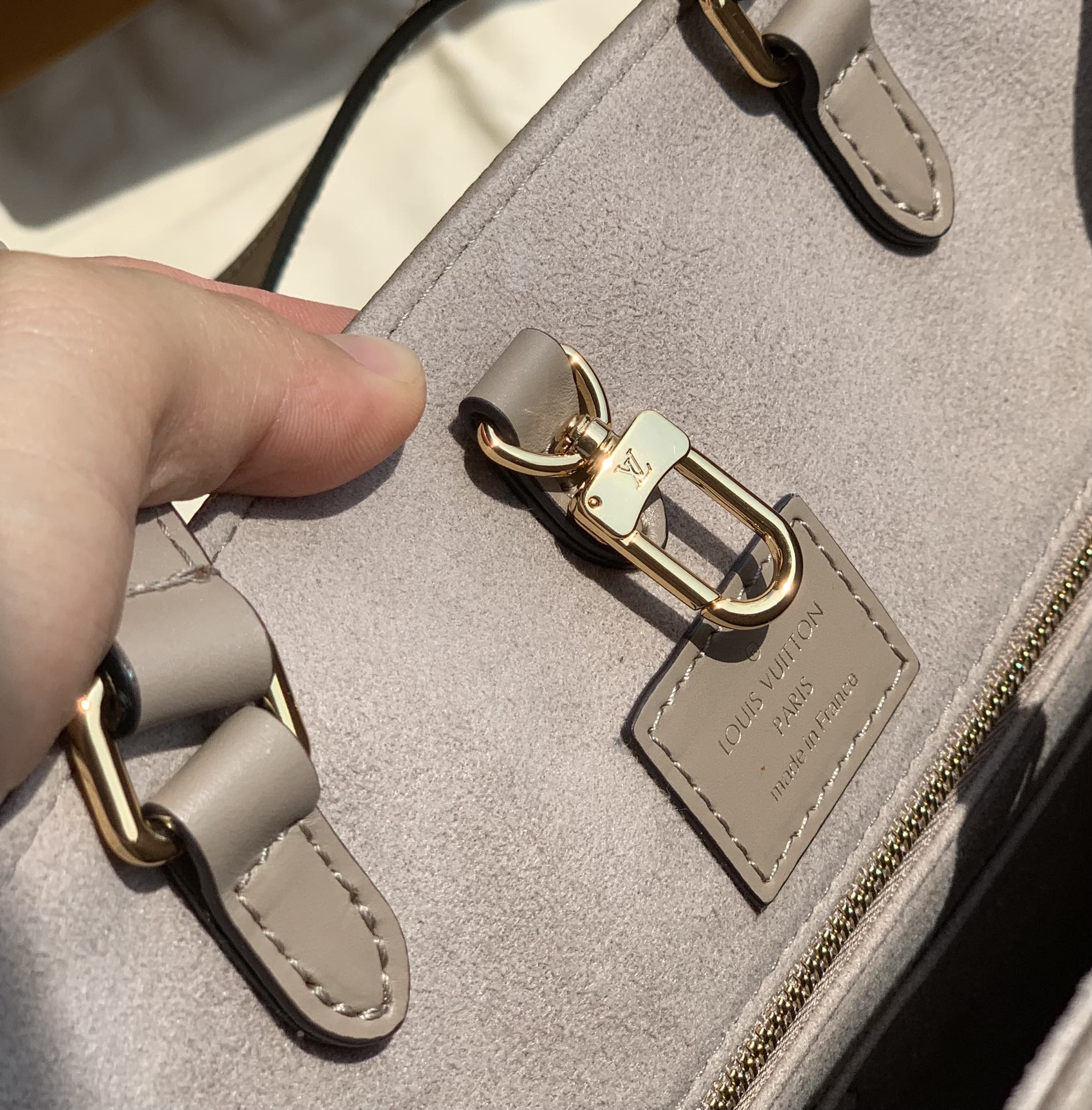 非市场普通货 进口皮料半钢五金 m45494中号尺寸35×27×14cm 新款的大象灰具体多百搭大家直接