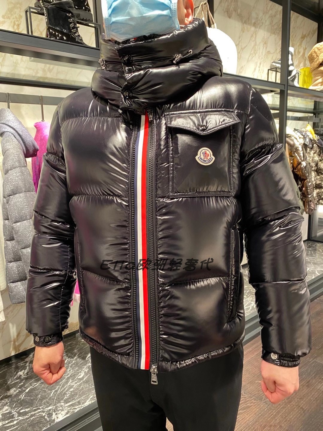 菲拉格慕 盟可睐 高定典藏名品高定成衣时装外套连衣裙衬衫T恤 #2419E8C6 4
