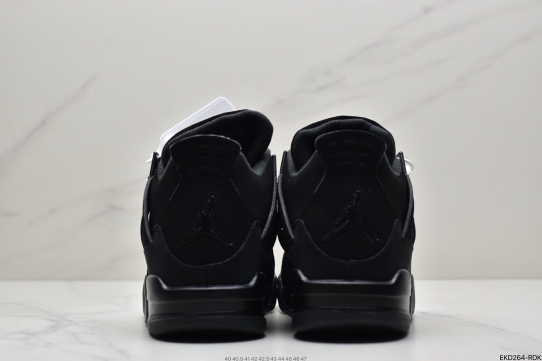 380  Air Jordan 4“Black Cat”麂皮黑该鞋款CU1110-010