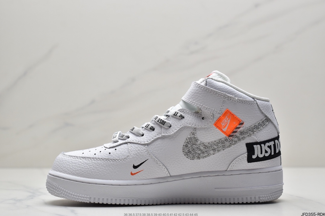 170 头三层方联名 Nike Air Force 1 Mid 耐克空军一中号帮系列 BQ6474-100