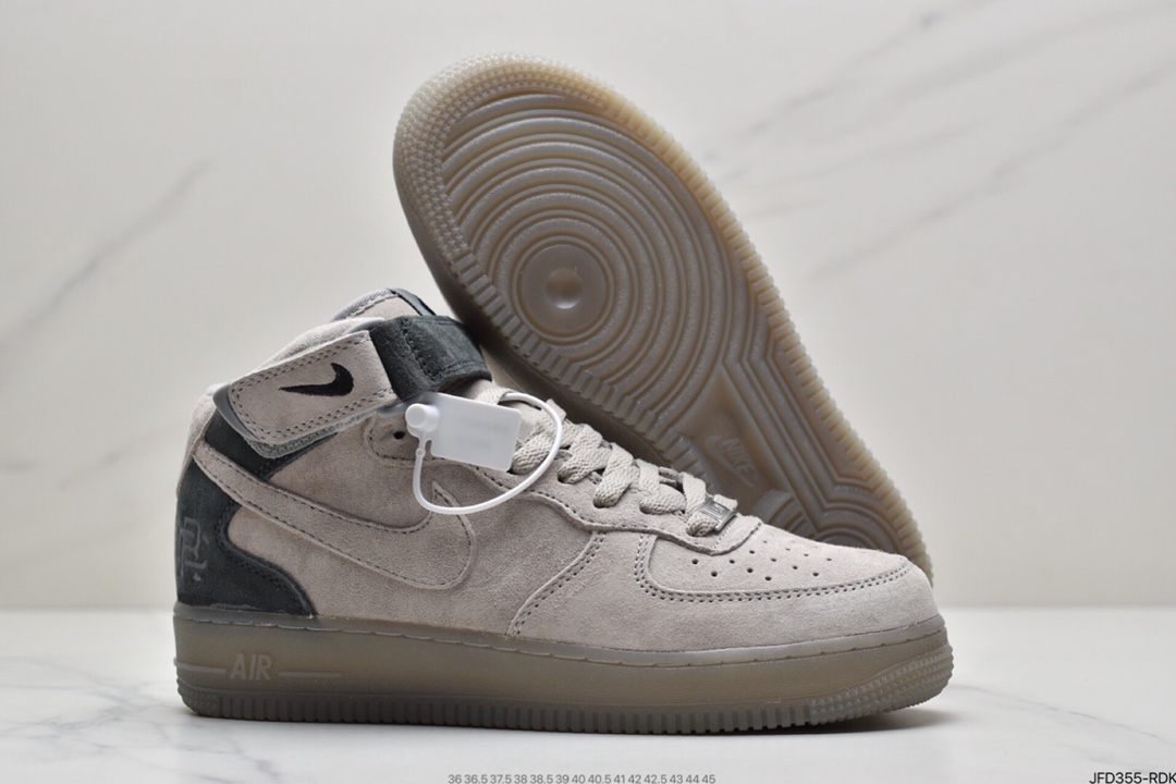 170 Reigning Champ x Nike Air Force 1 High ’07空军一号高帮运动休闲板鞋 807618-200