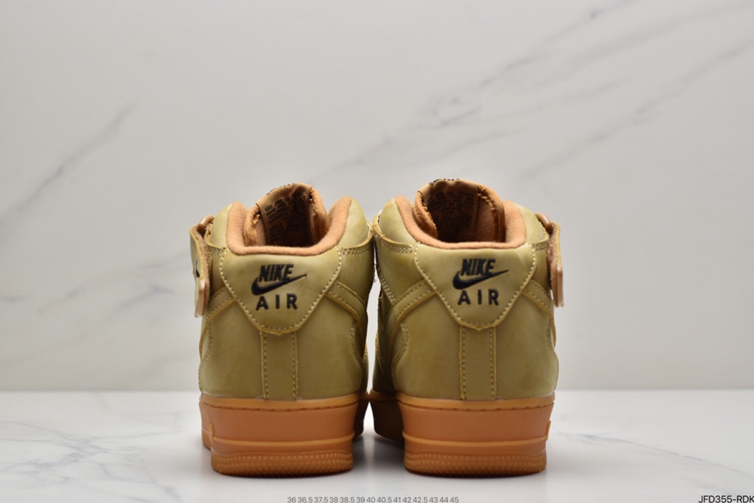 170 Nike Air Force 1 ’07 Mid”Wheat/Flax”中帮小麦 DJ9158-200