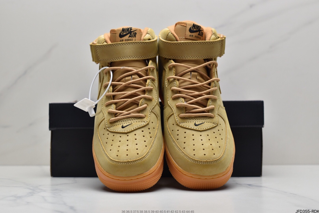 170 Nike Air Force 1 ’07 Mid”Wheat/Flax”中帮小麦 DJ9158-200