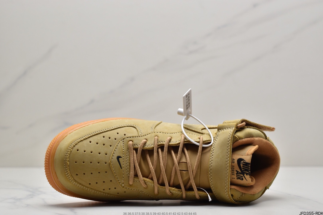 170 Nike Air Force 1 ’07 Mid”Wheat/Flax”中帮小麦 DJ9158-200