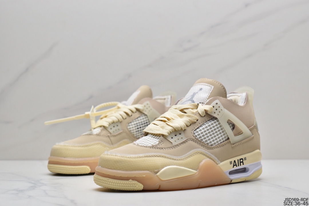 200 Union LA x Air Jordan 4 Retro Guava Ice”蓝粉 DC9533
