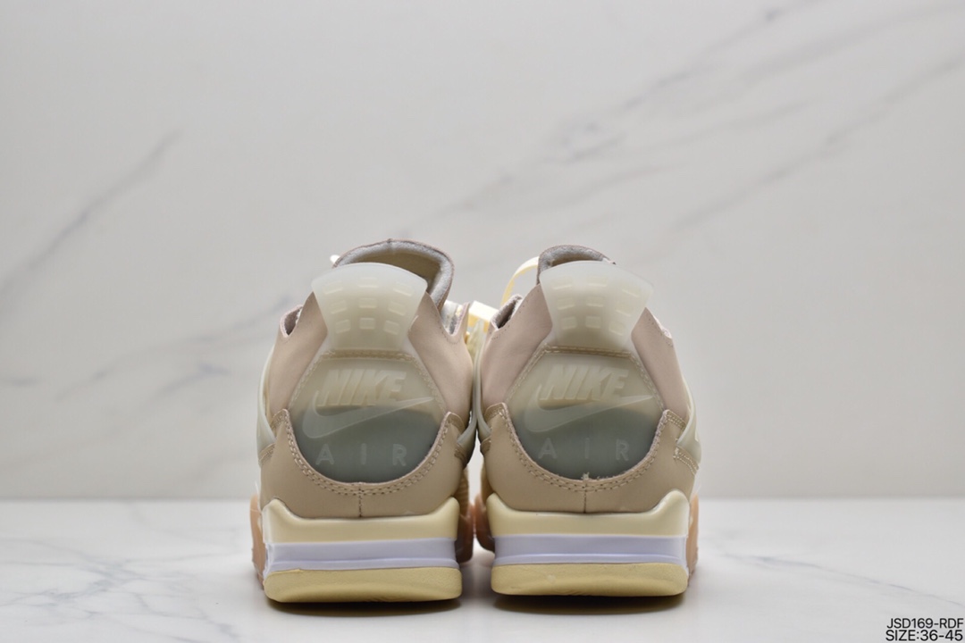 200 Union LA x Air Jordan 4 Retro Guava Ice”蓝粉 DC9533