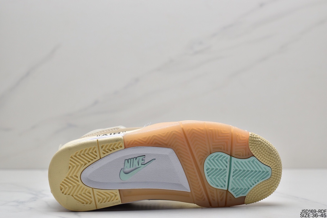 200 Union LA x Air Jordan 4 Retro Guava Ice”蓝粉 DC9533