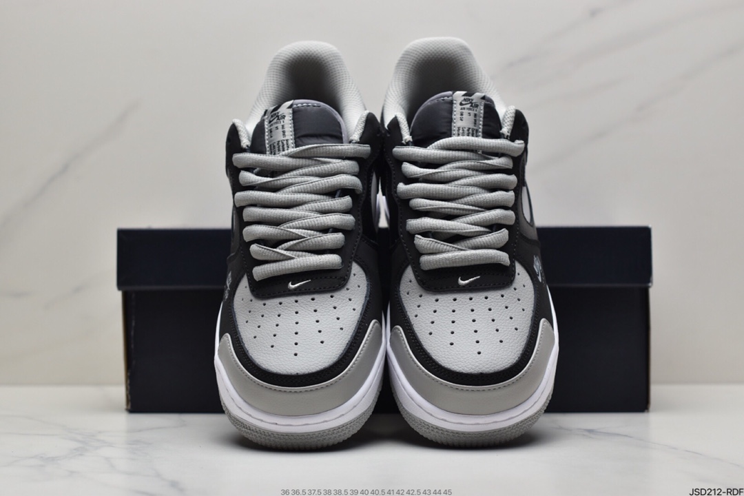 200 耐克Nike Air Force 1 Low 空军一号低帮 影子灰 BQ6818-009