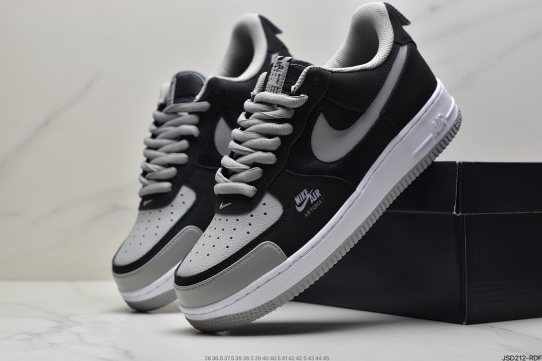 200 耐克Nike Air Force 1 Low 空军一号低帮 影子灰 BQ6818-009