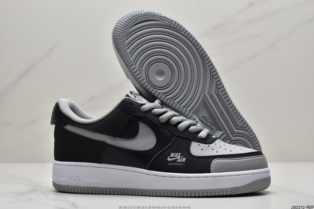 200 耐克Nike Air Force 1 Low 空军一号低帮 影子灰 BQ6818-009