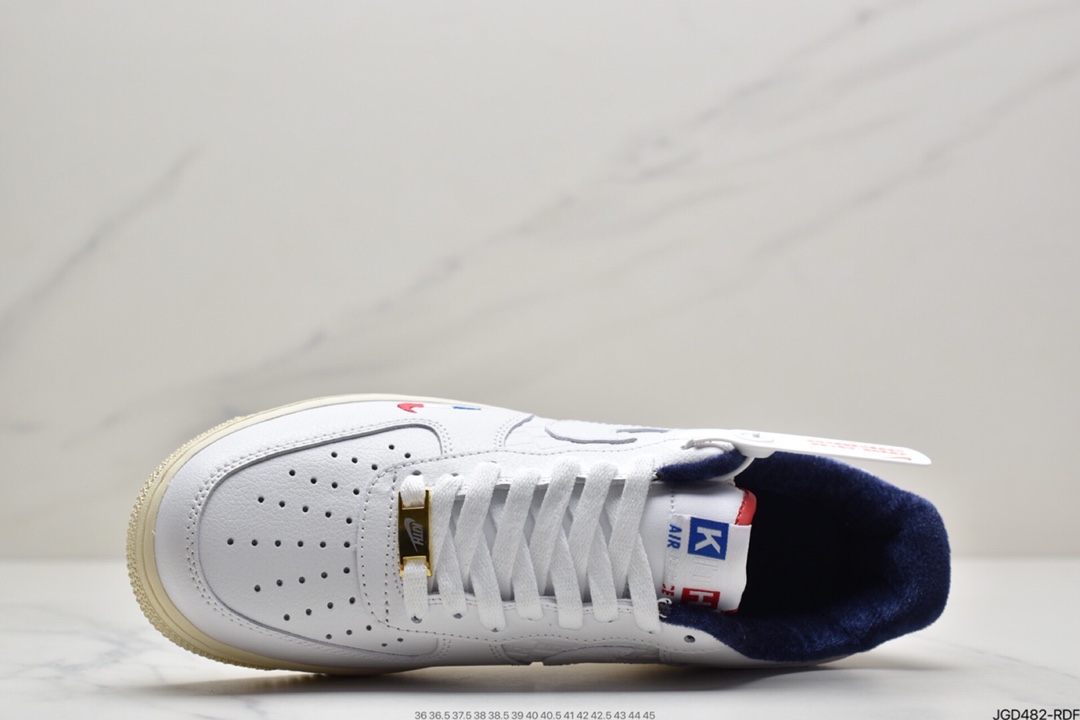 180 耐克Air Force 1’07 KITH 空军一号法国限定配色 CZ7927-100