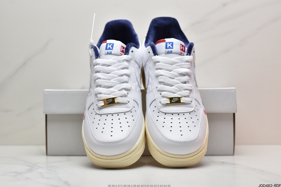 180 耐克Air Force 1’07 KITH 空军一号法国限定配色 CZ7927-100