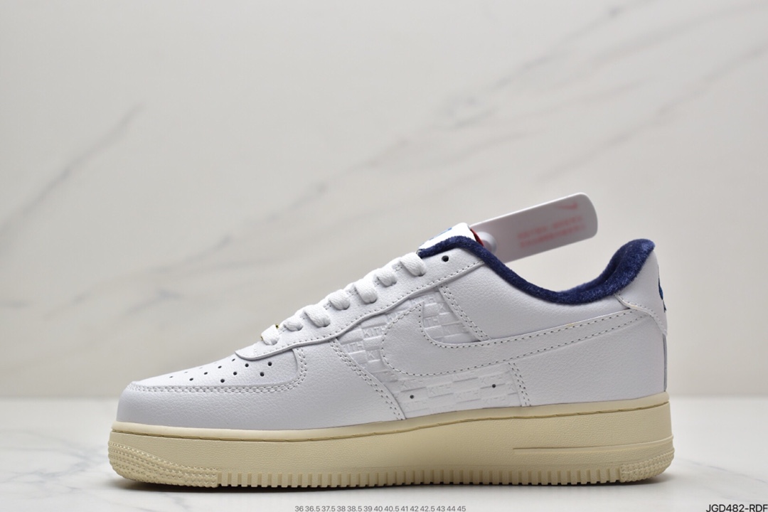 180 耐克Air Force 1’07 KITH 空军一号法国限定配色 CZ7927-100