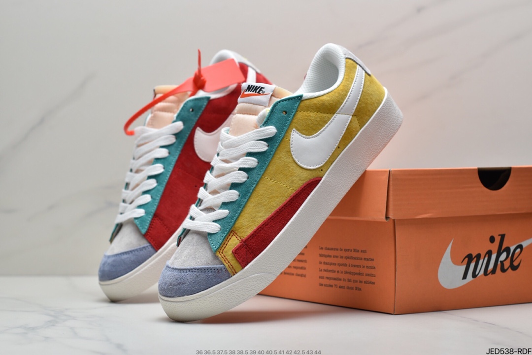 150 耐克Nike W Blazer002 Mid Vintage Suede 复古经典开拓者CI1166-800