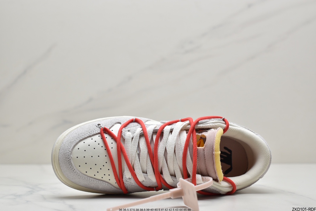 270 Off-White x Nike SB Dunk Low”The 10/50” OW灰白 扣篮系列低帮经典百搭休闲运动板鞋DJ0950-100