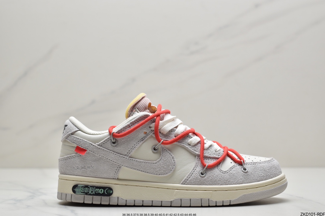 270 Off-White x Nike SB Dunk Low”The 10/50” OW灰白运动板鞋DJ0950-100
