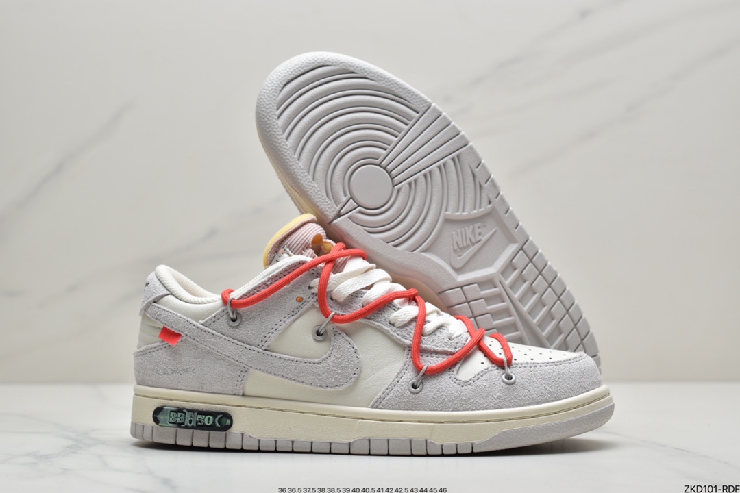 270 Off-White x Nike SB Dunk Low”The 10/50” OW灰白运动板鞋DJ0950-100