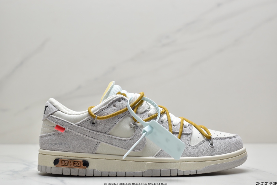 270 Off-White x Nike SB Dunk Low”The 10/50” OW灰白运动板鞋DJ0950-100