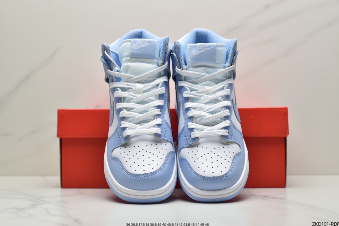 270 Nike Wmns SB Dunk High”Panda”扣篮系列高帮休闲运动滑板板鞋“黑白熊猫”DD1869-103