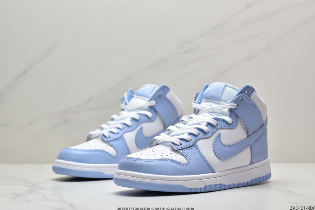 270 Nike Wmns SB Dunk High”Panda”扣篮系列高帮休闲运动滑板板鞋“黑白熊猫”DD1869-103