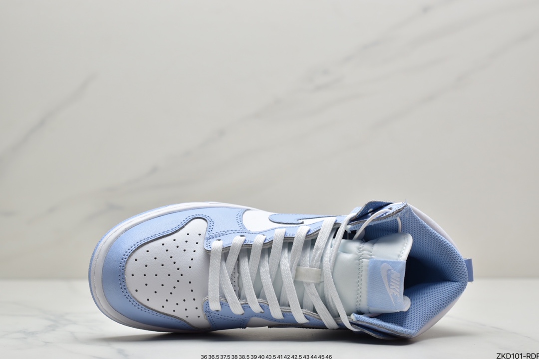 270 Nike Wmns SB Dunk High”Panda”扣篮系列高帮休闲运动滑板板鞋“黑白熊猫”DD1869-103