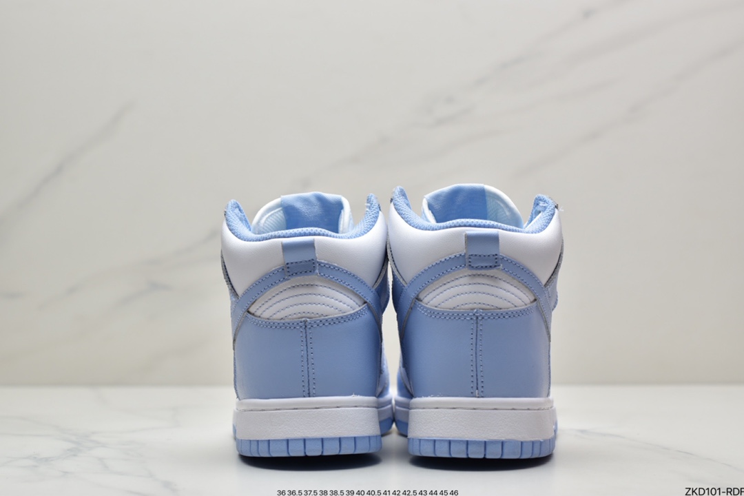270 Nike Wmns SB Dunk High”Panda”扣篮系列高帮休闲运动滑板板鞋“黑白熊猫”DD1869-103