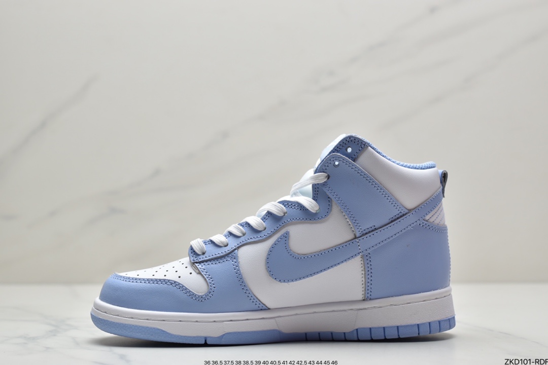 270 Nike Wmns SB Dunk High”Panda”扣篮系列高帮休闲运动滑板板鞋“黑白熊猫”DD1869-103