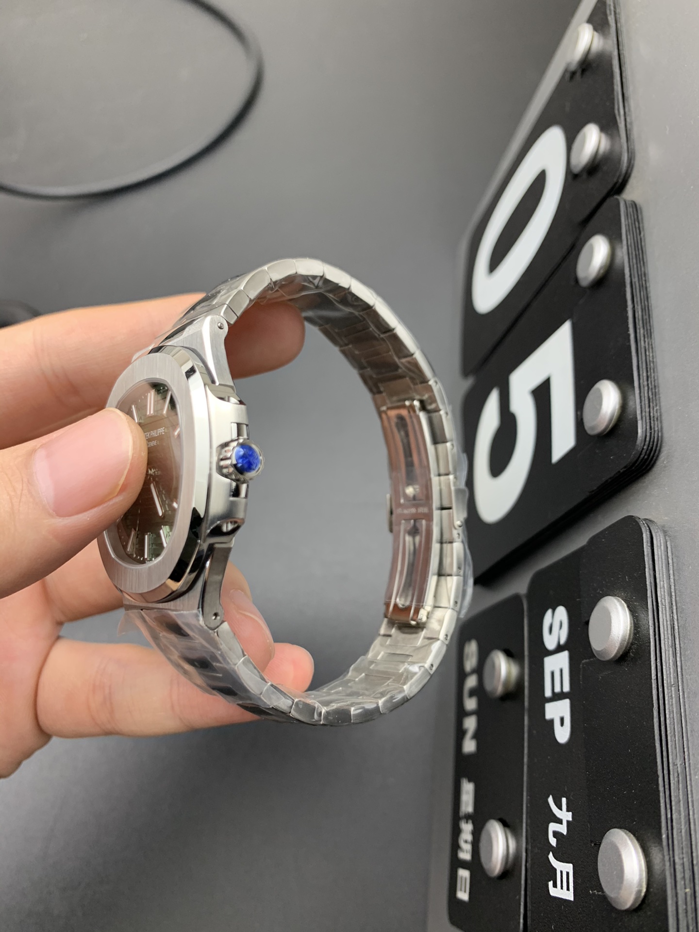 Patek Philippe 3K 绿鹦鹉螺