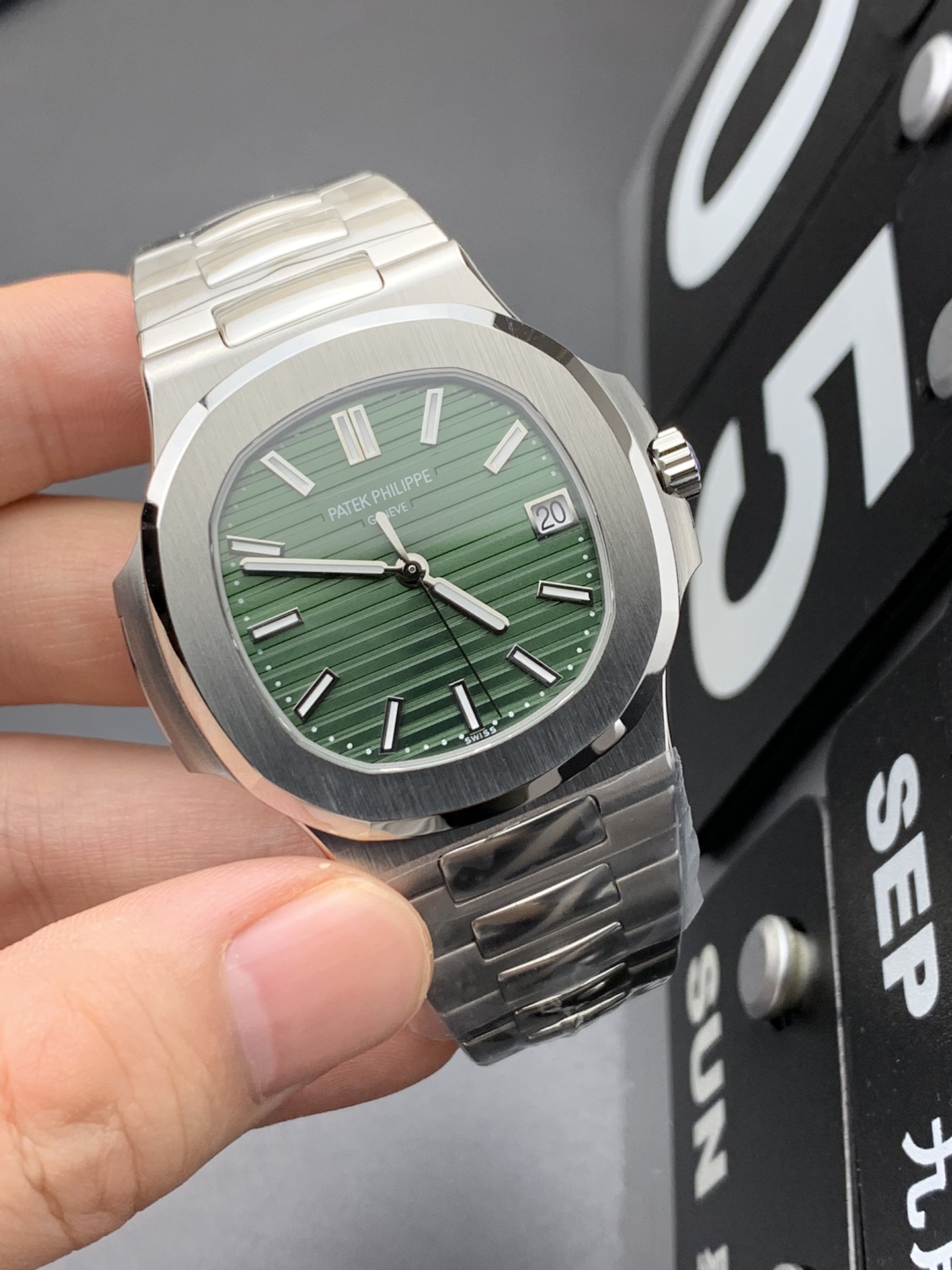 Patek Philippe 3K 绿鹦鹉螺