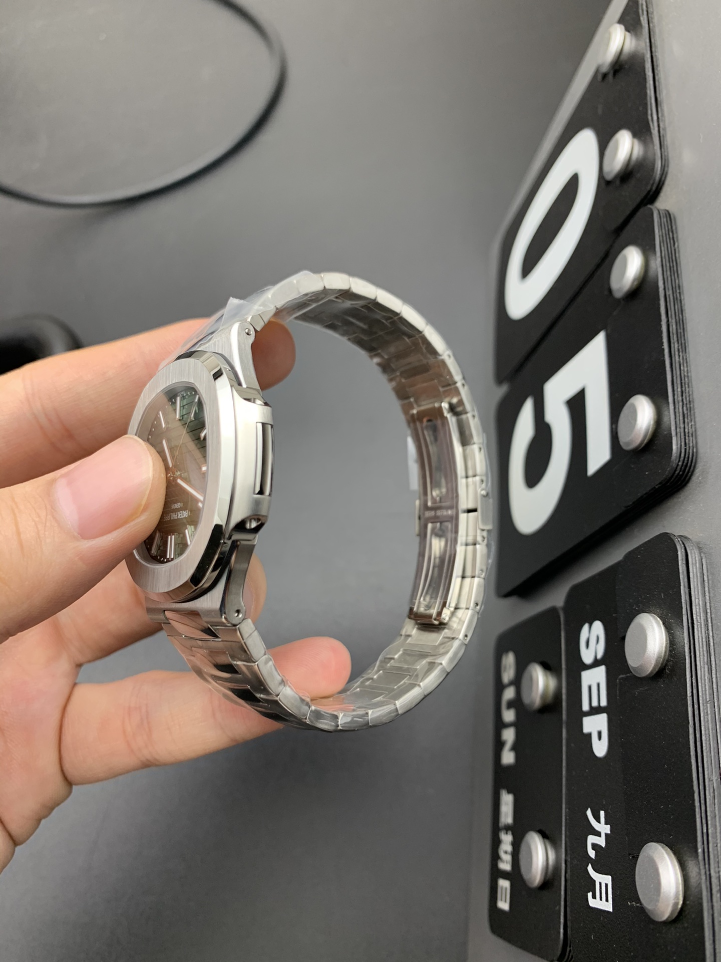 Patek Philippe 3K 绿鹦鹉螺