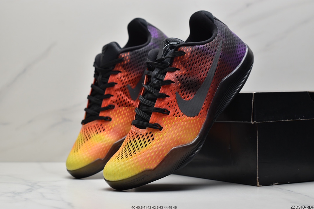 250 科比11代 网面 Nike Kobe 11 EM RLX 篮球鞋836184-635