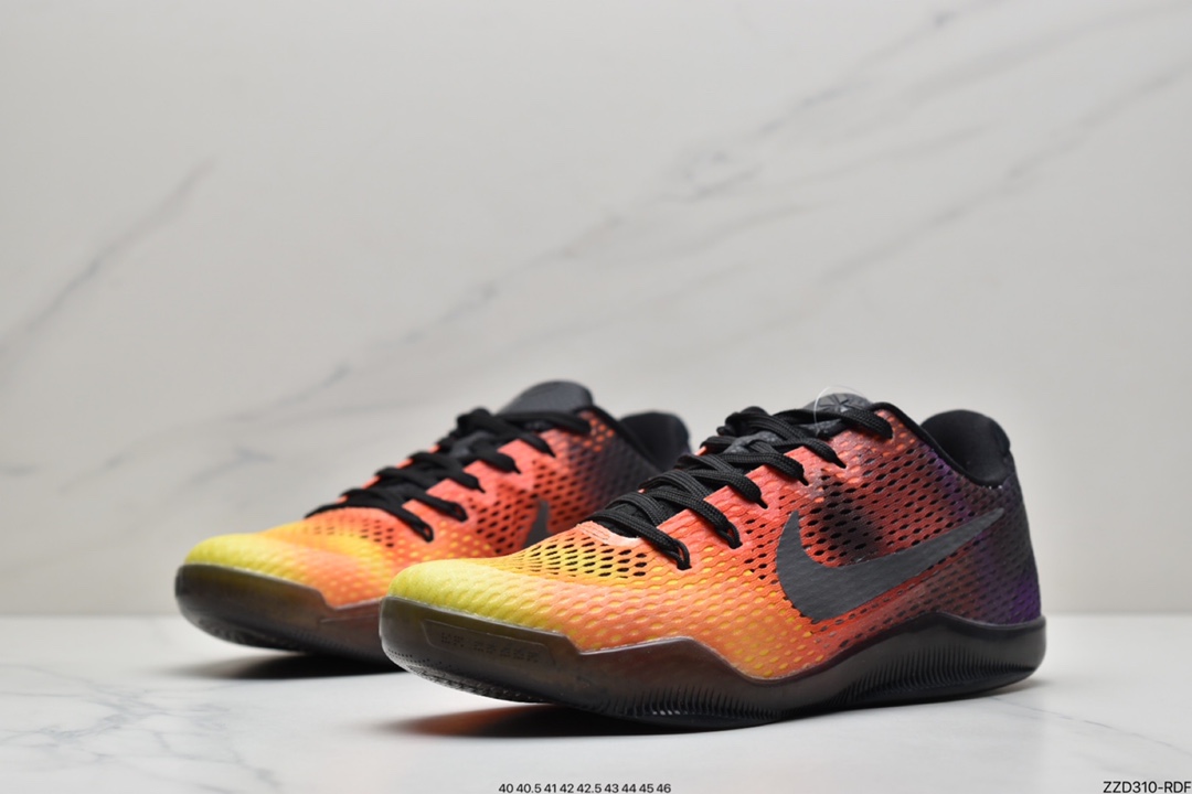 250 科比11代 网面 Nike Kobe 11 EM RLX 篮球鞋836184-635