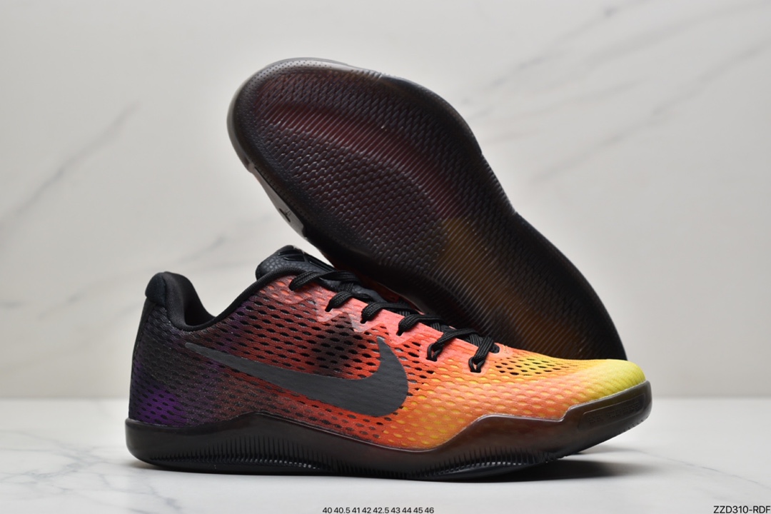 250 科比11代 网面 Nike Kobe 11 EM RLX 篮球鞋836184-635