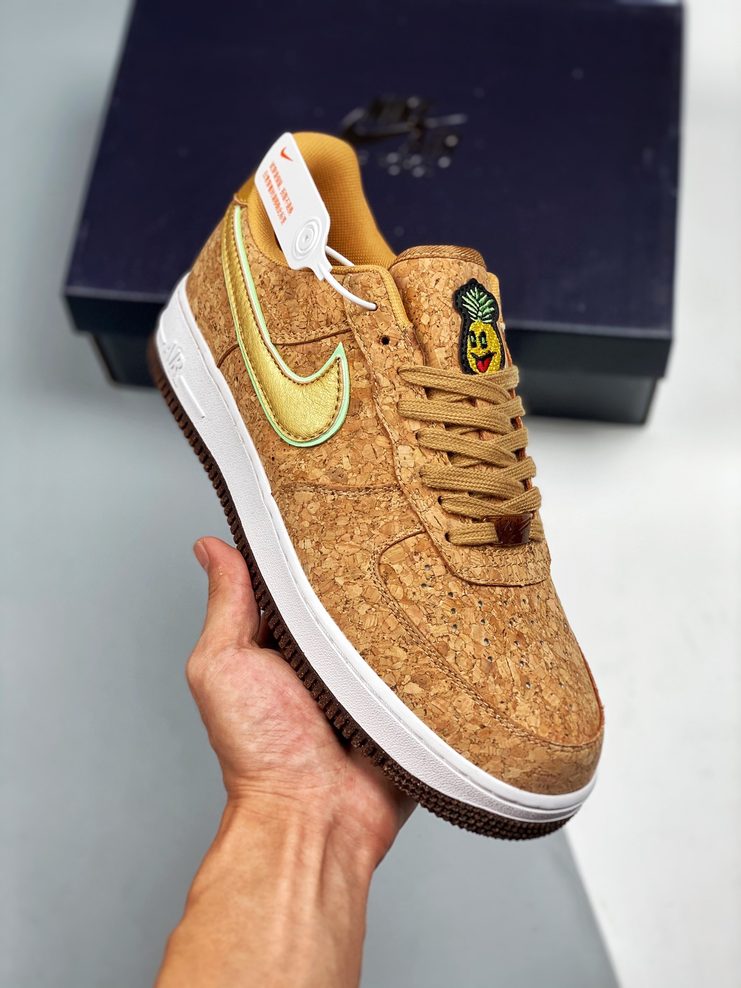 Air Force 1 '07 cork, original last and paper pattern, authentic Air Force shape, focused on foreign trade channels, fu…