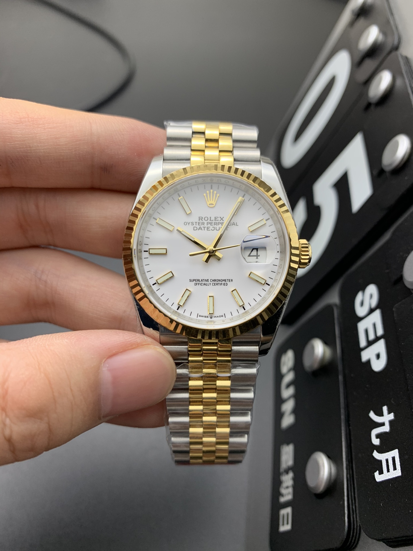 Rolex 36间金日志
