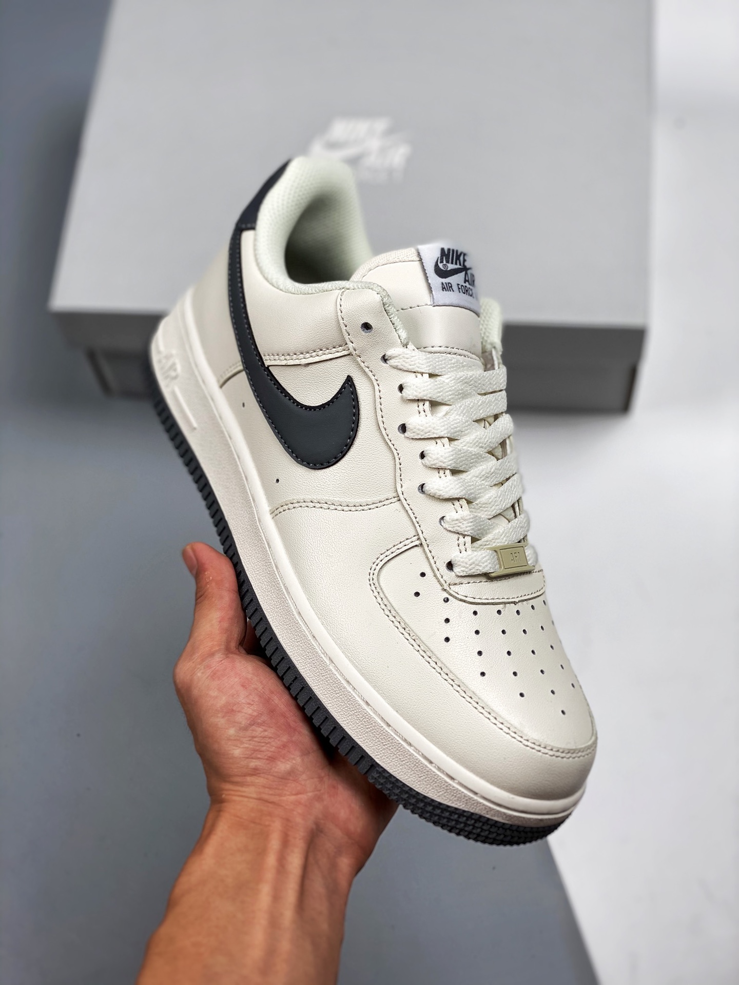 Air Force 1’07 black white gray, original last and paper pattern, authentic Air Force shape, focused on foreign trade c…