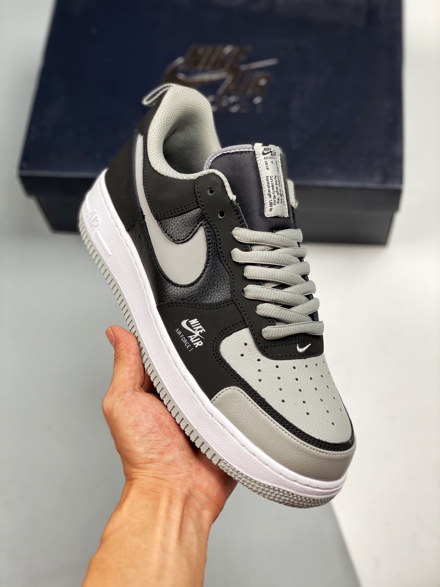 Nike Air Force 1 LV8 Utility shadow gray 3M reflective, only correct version, real photo first release, innovative inte…