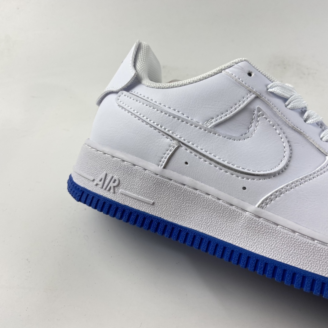 P220  NIKE AIR FORCE 1GS 白蓝魔术贴AF1空军一号低帮百搭休闲运动板鞋 DB4545-105