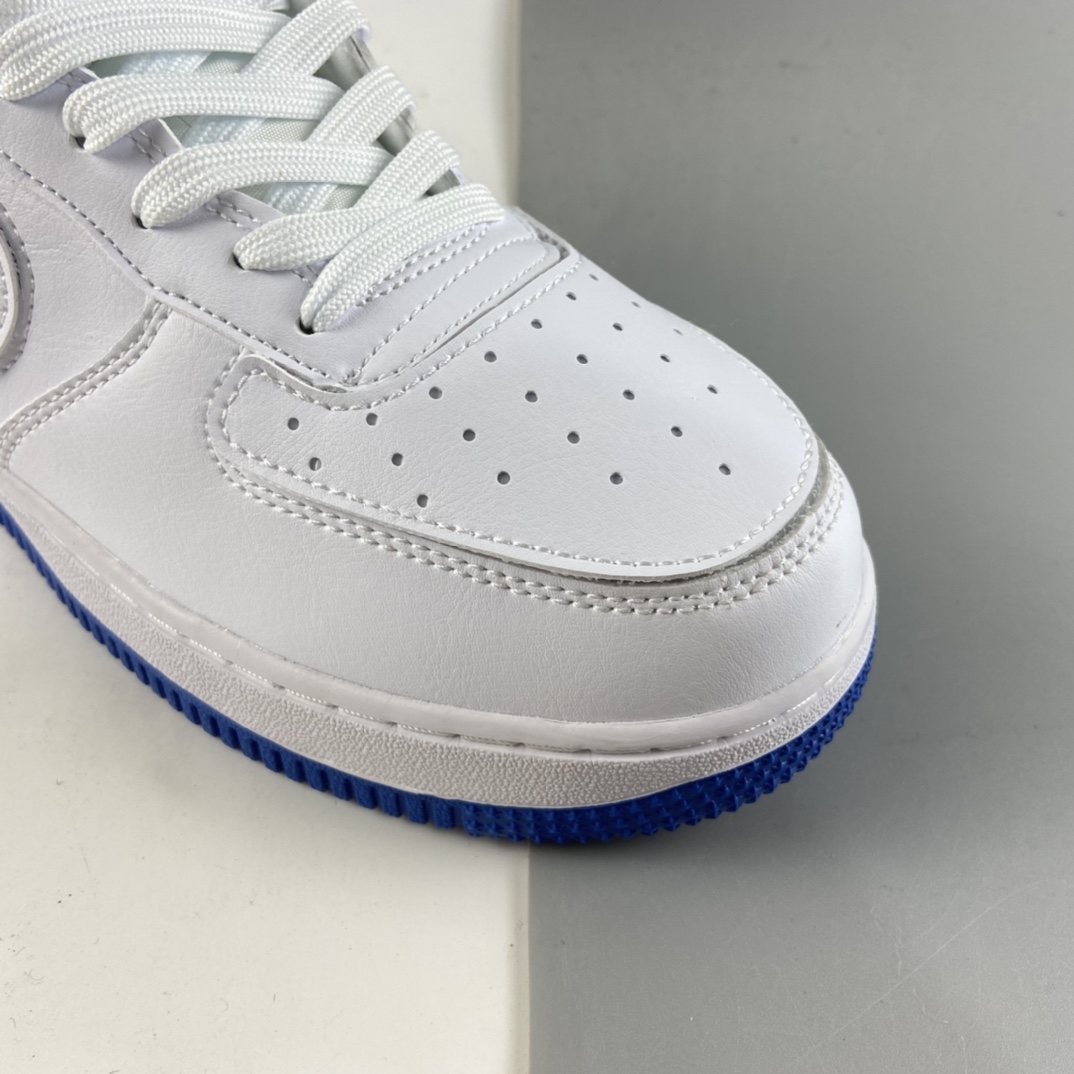 P220  NIKE AIR FORCE 1GS 白蓝魔术贴AF1空军一号低帮百搭休闲运动板鞋 DB4545-105