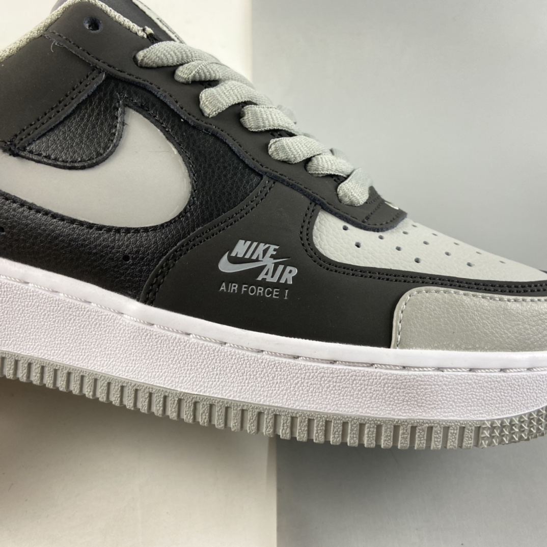 P220  NIKE Air Force 1 Low 空军一号低帮 影子灰 3M反光 BQ6818-009