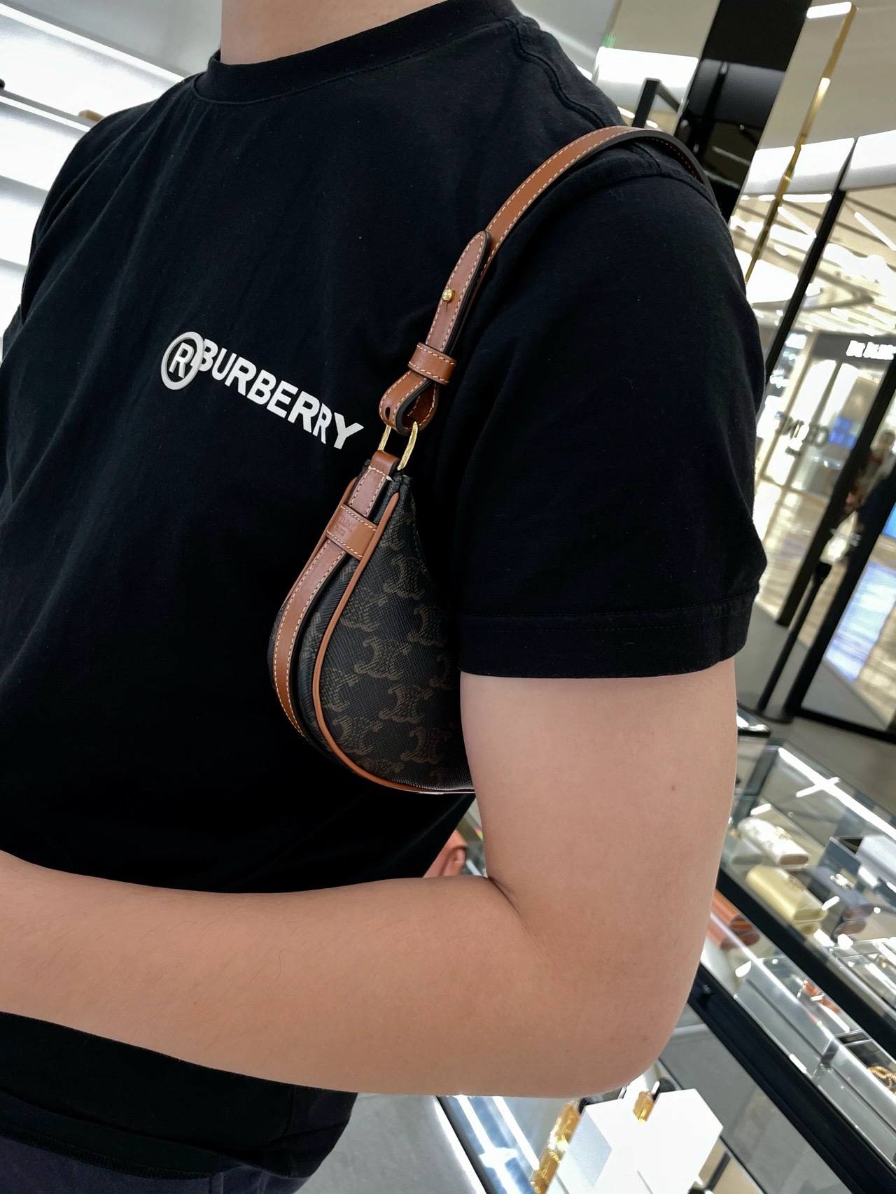 CELINE MINI AVA BAG 10I602老花