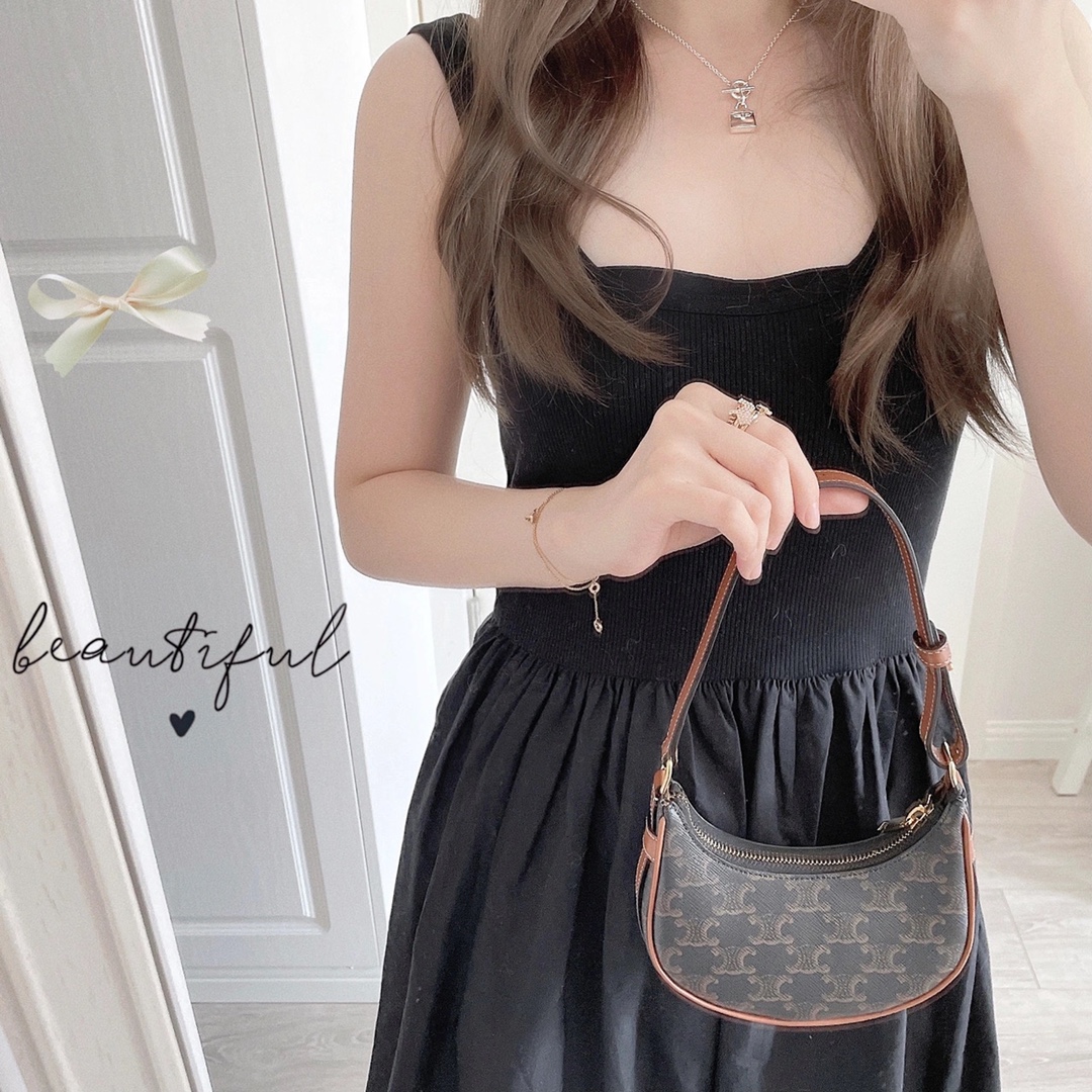 CELINE MINI AVA BAG 10I602老花